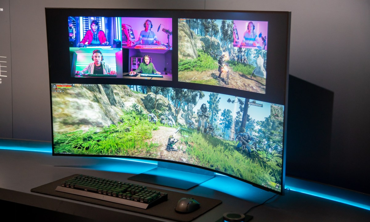Samsung ARK gaming monitor.