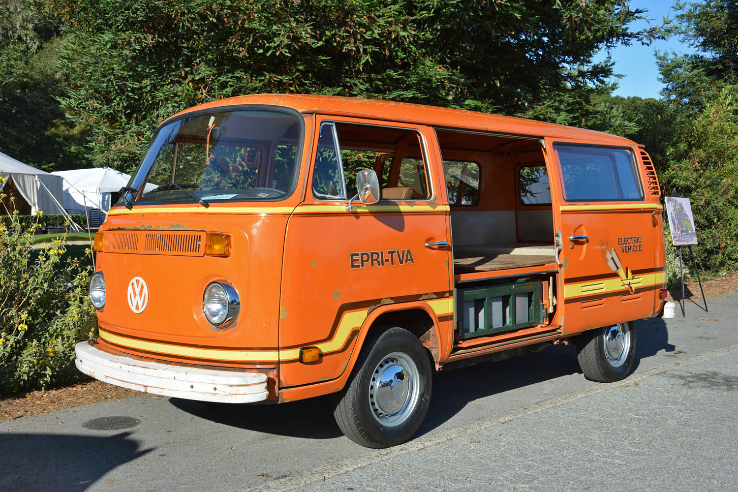 Electric Volkswagen Bus prototype