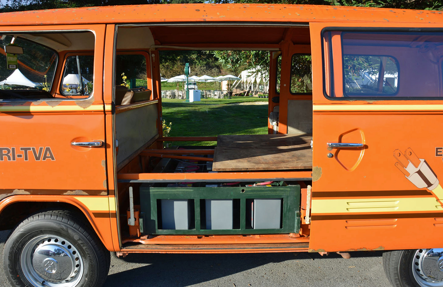 Electric Volkswagen Bus prototype