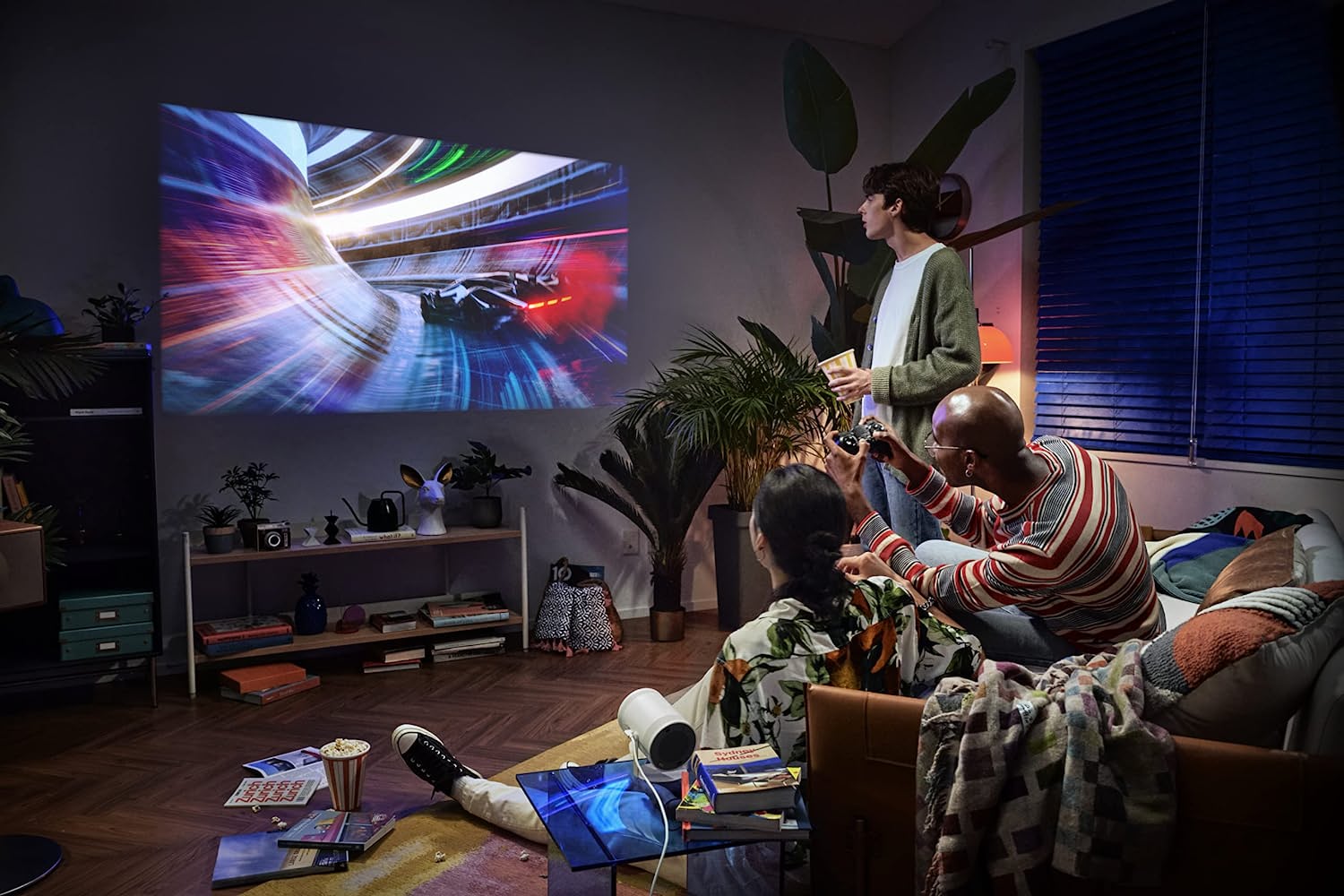 Samsung The Freestyle portable projector.