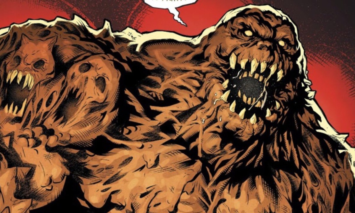 Basil Karlo in his monstrous Clayface form in Detective Comics.