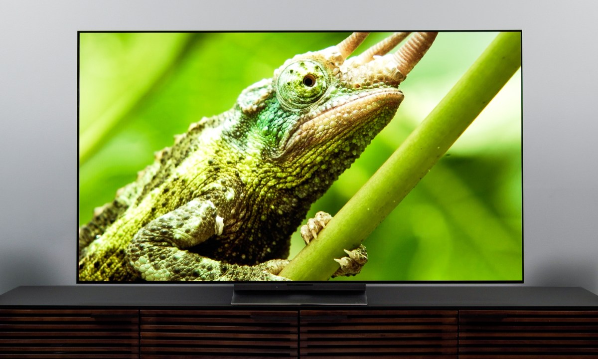 LG G2 OLED TV.