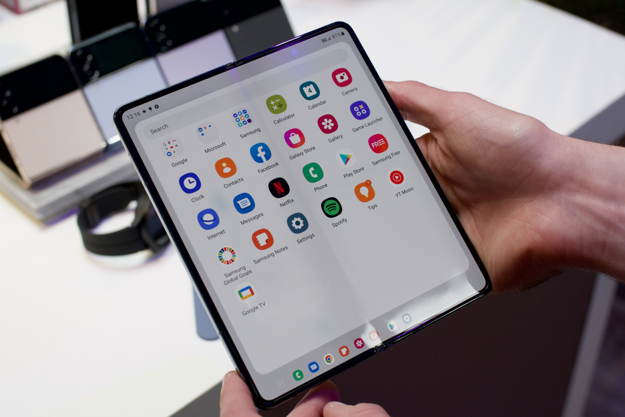 Samsung Galaxy Z Fold 4.