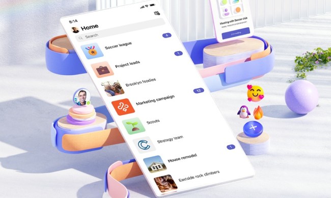 A Home screen in Microsoft Teams showing the different Communities to choose from.