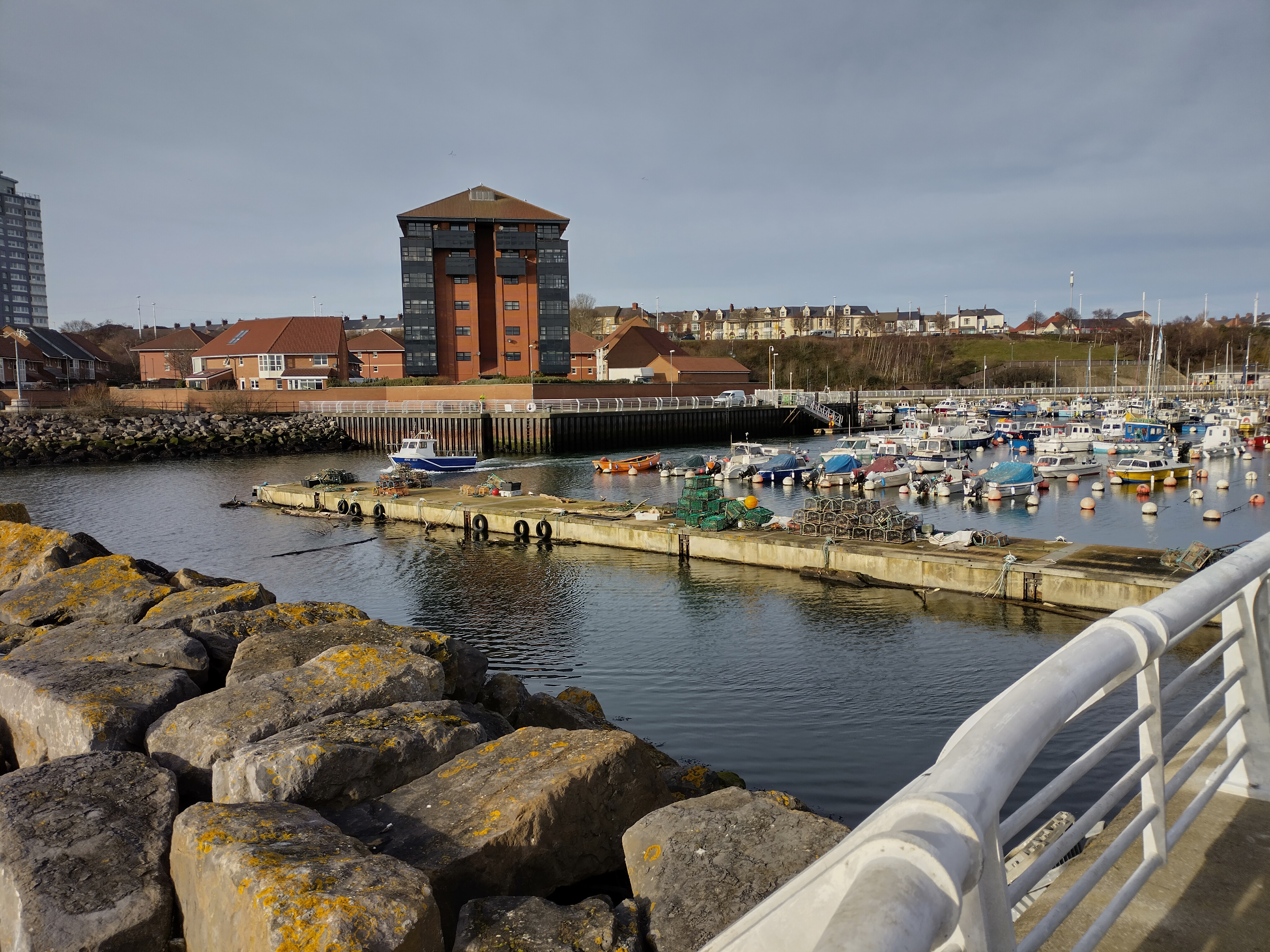 The main lens on the Nokia G60 can turn out some good shots, especially at marinas.