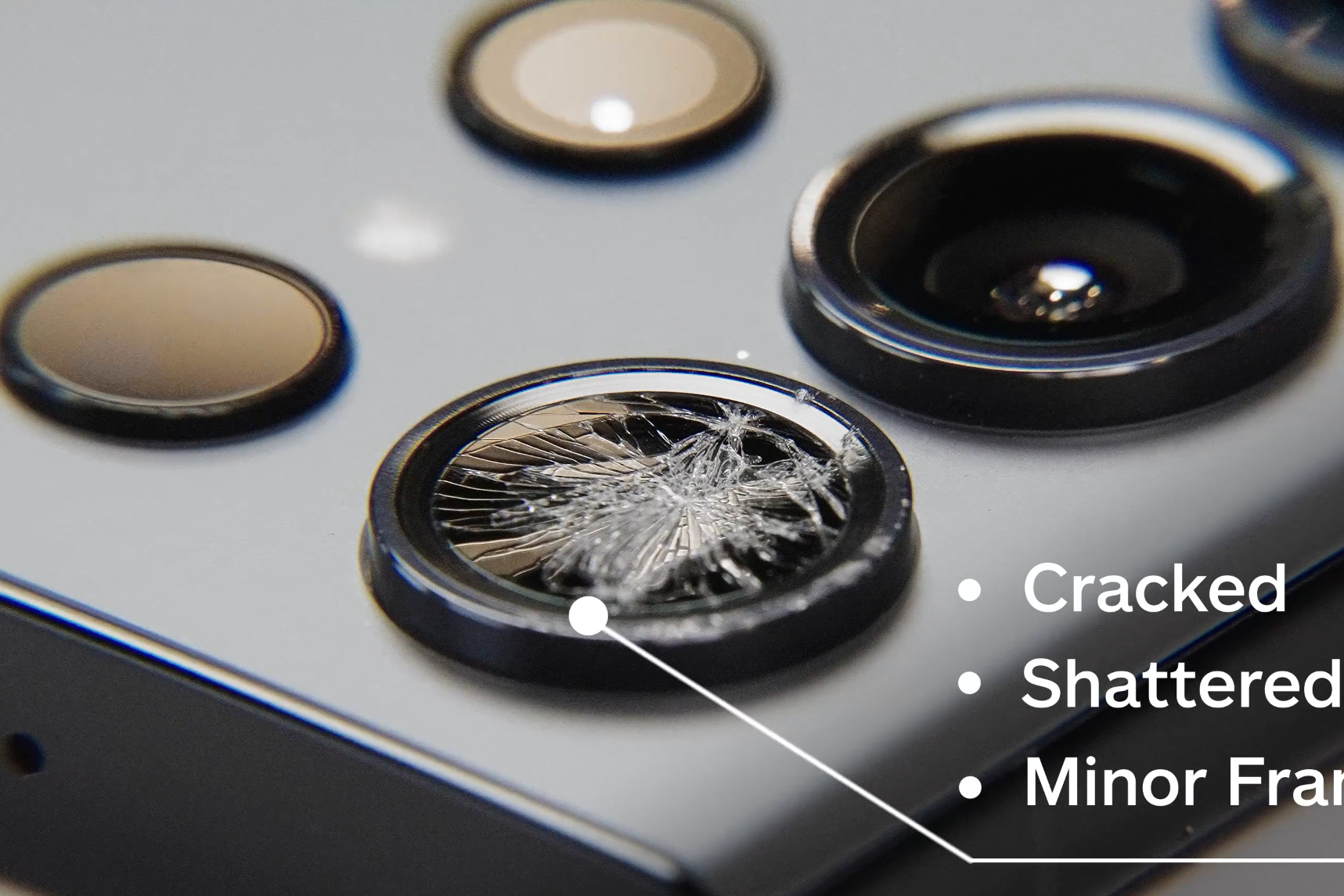 Drop test result for the Samsung Galaxy S23.