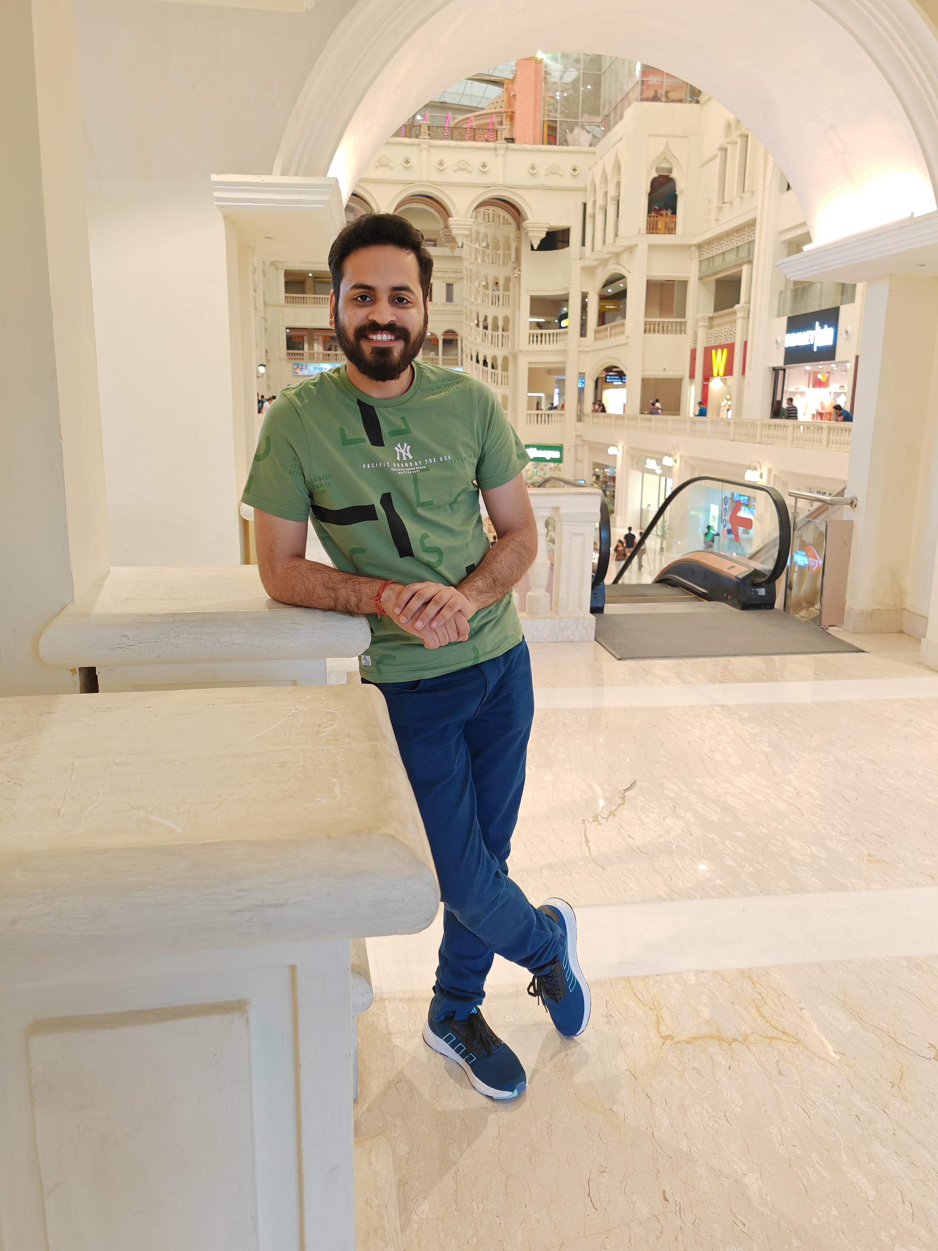 Prakhar Khanna standing.
