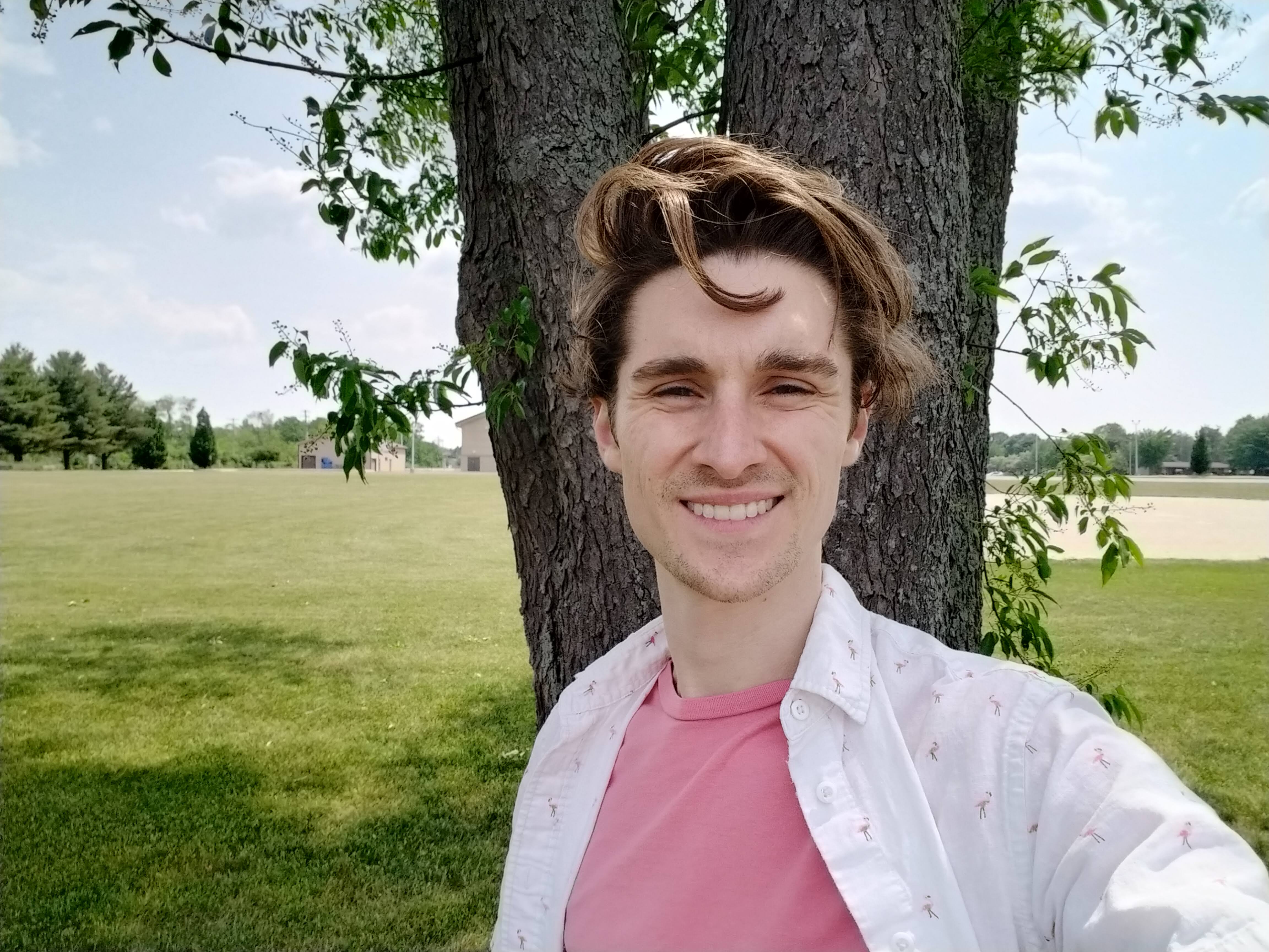 Selfie of Joe Maring taken with the OnePlus Nord N30 5G.