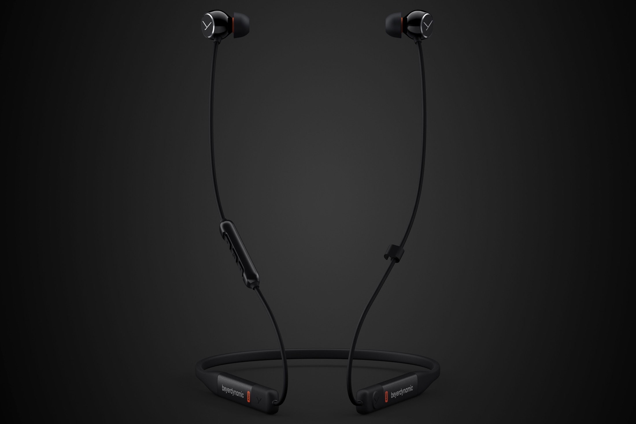 Beyerdynamic Blue Byrd ANC neckband earbuds.