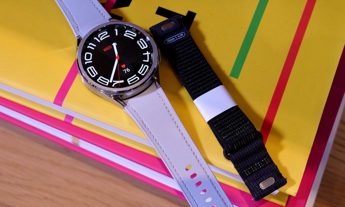 Samsung Galaxy Watch 6 Classic, and the new fabric strap.