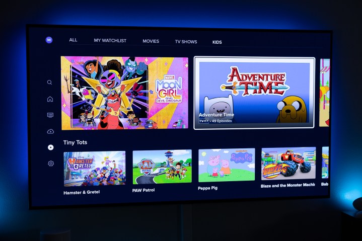 The Kids category on Sling TV.