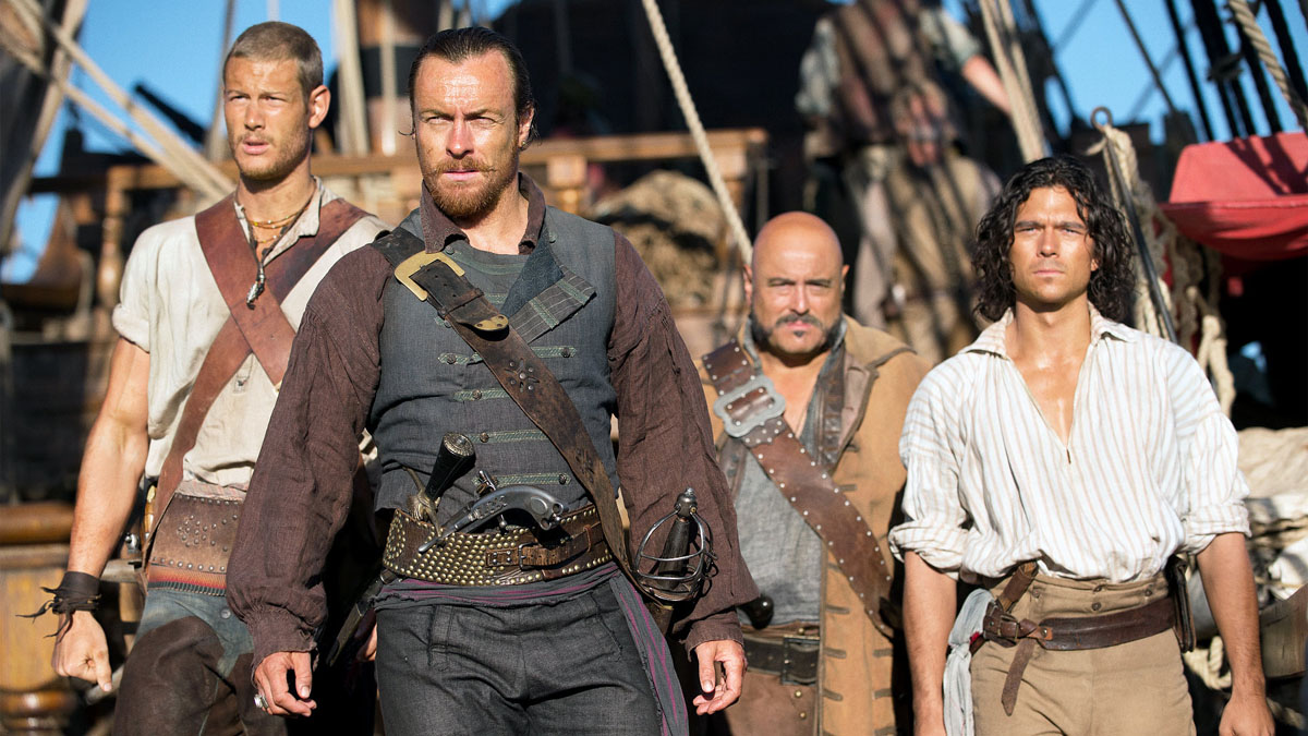 The cast of Black Sails.
