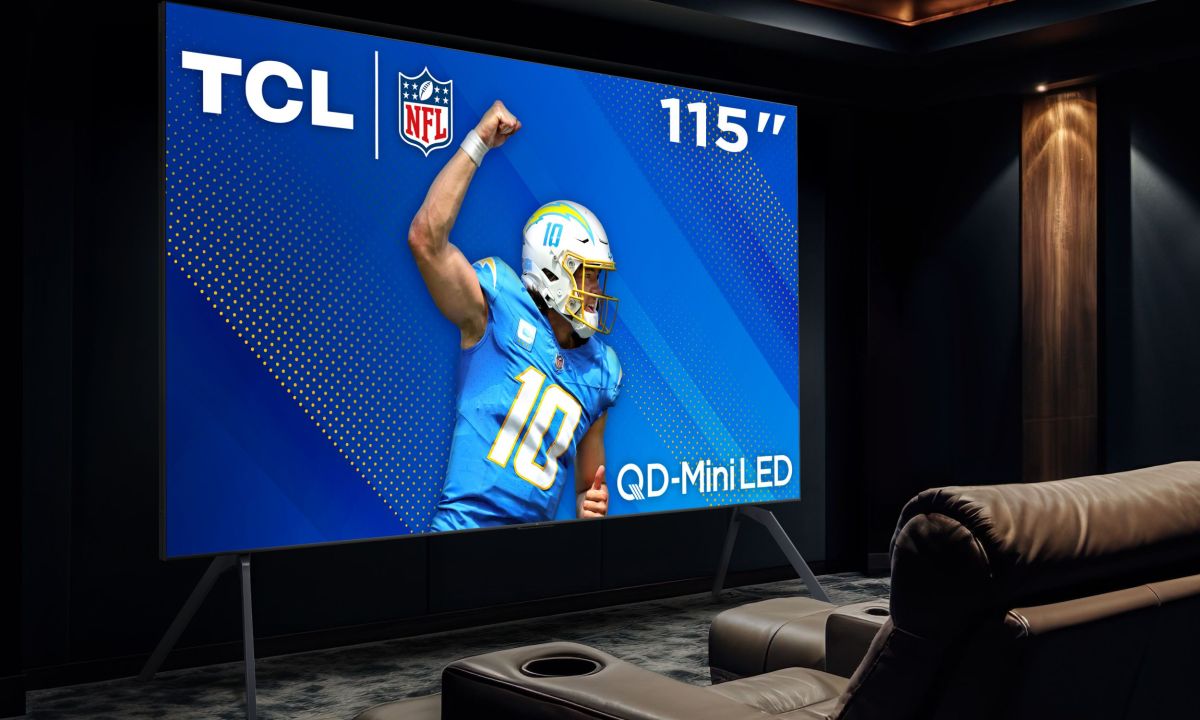 2024 TCL QM89 4K mini-LED TV.