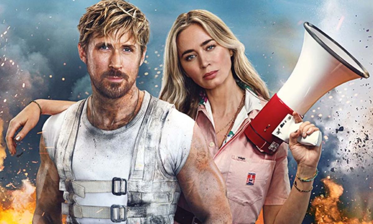 Ryan Gosling and Emily Blunt in a promo image for "The Fall Guy."