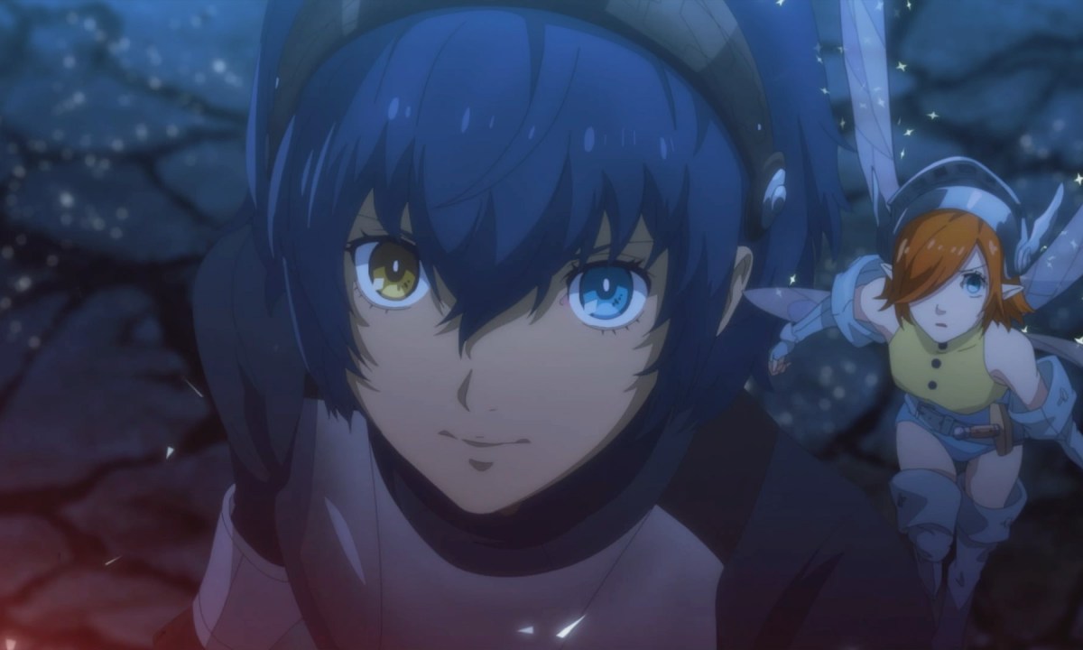 The main character in an anime cutscene for Metaphor: ReFantazio.