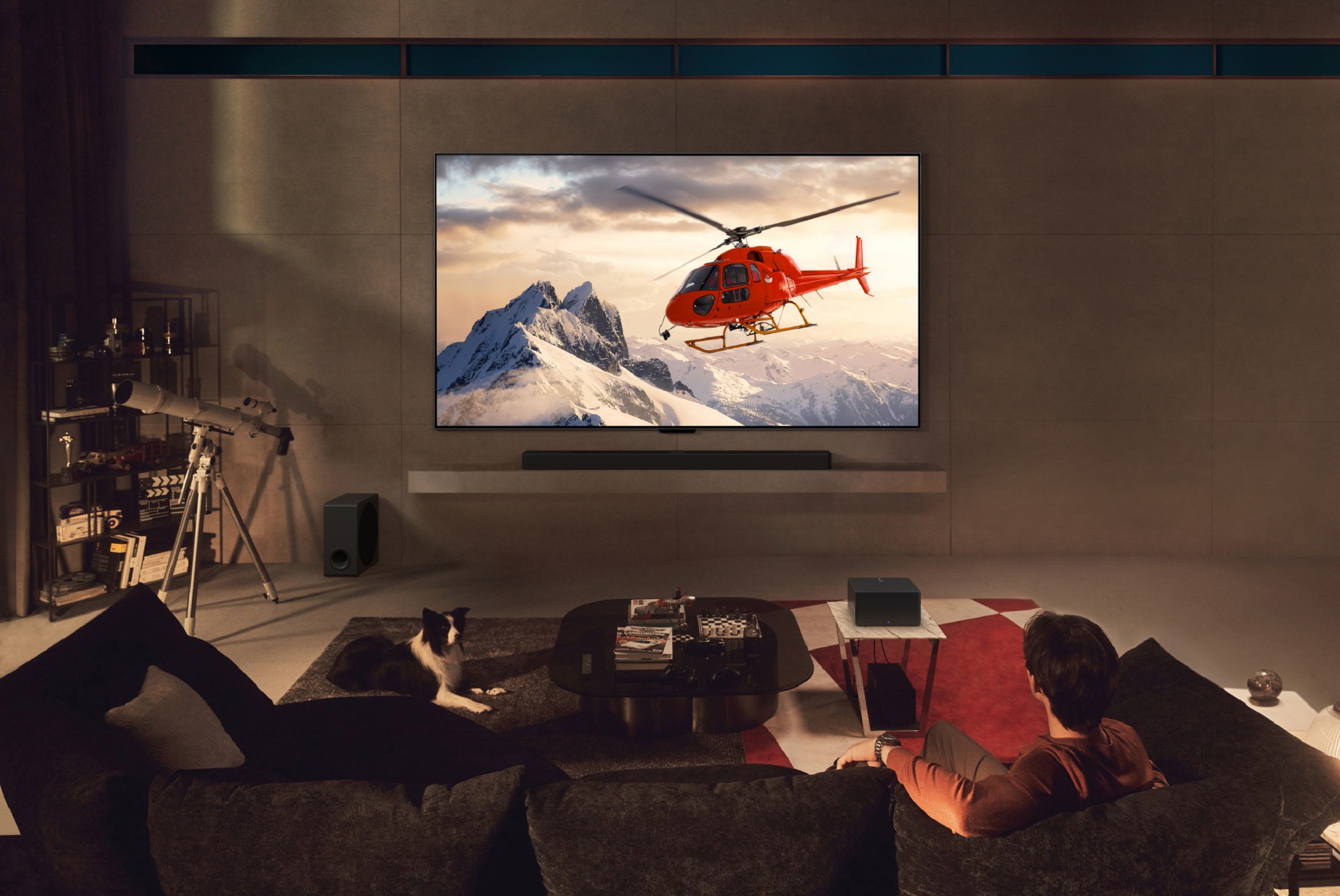 LG OLED M4 wireless TV.