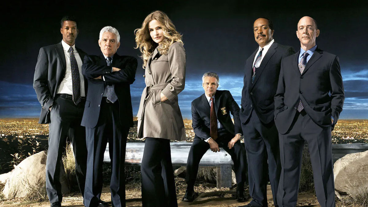 The cast of The Closer.
