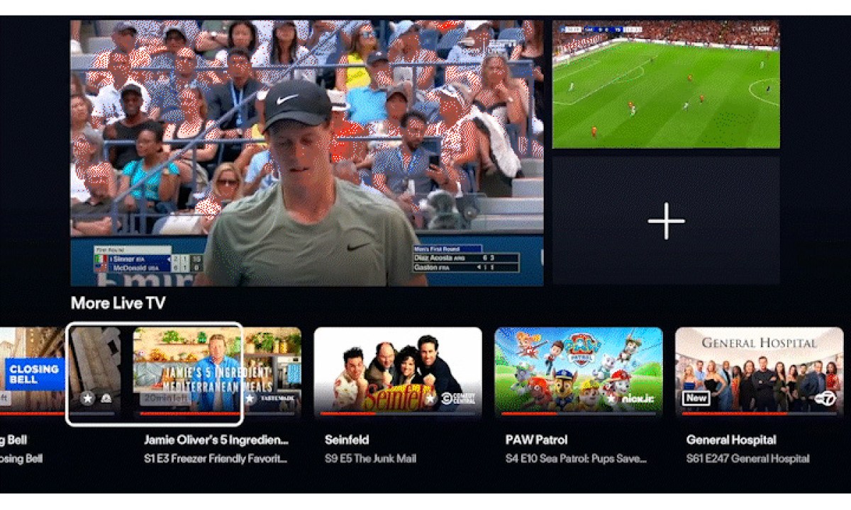 Multiview on in the Fubo app on Roku.