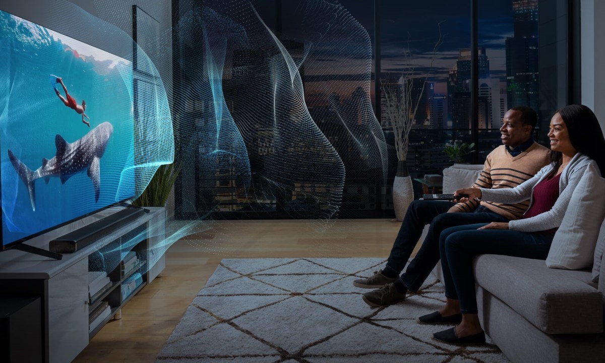 IMAX Enhanced movie watched by people at home -- cinematic experience for the holidays