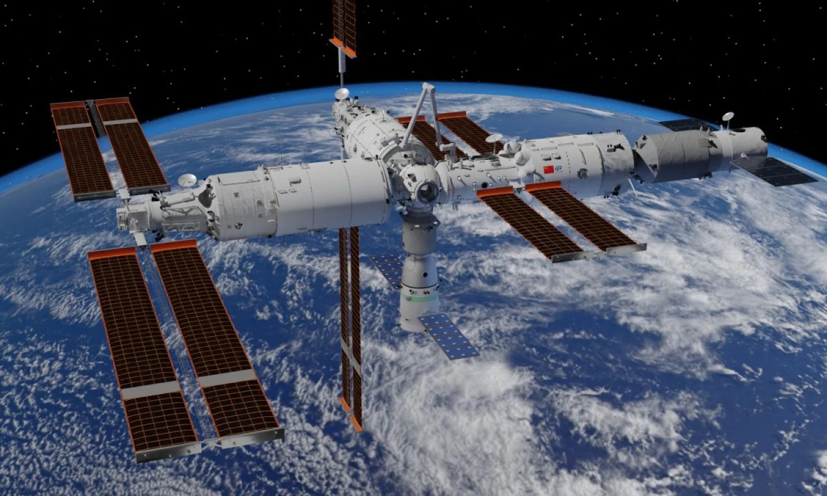 Rendering of Tiangong Space Station