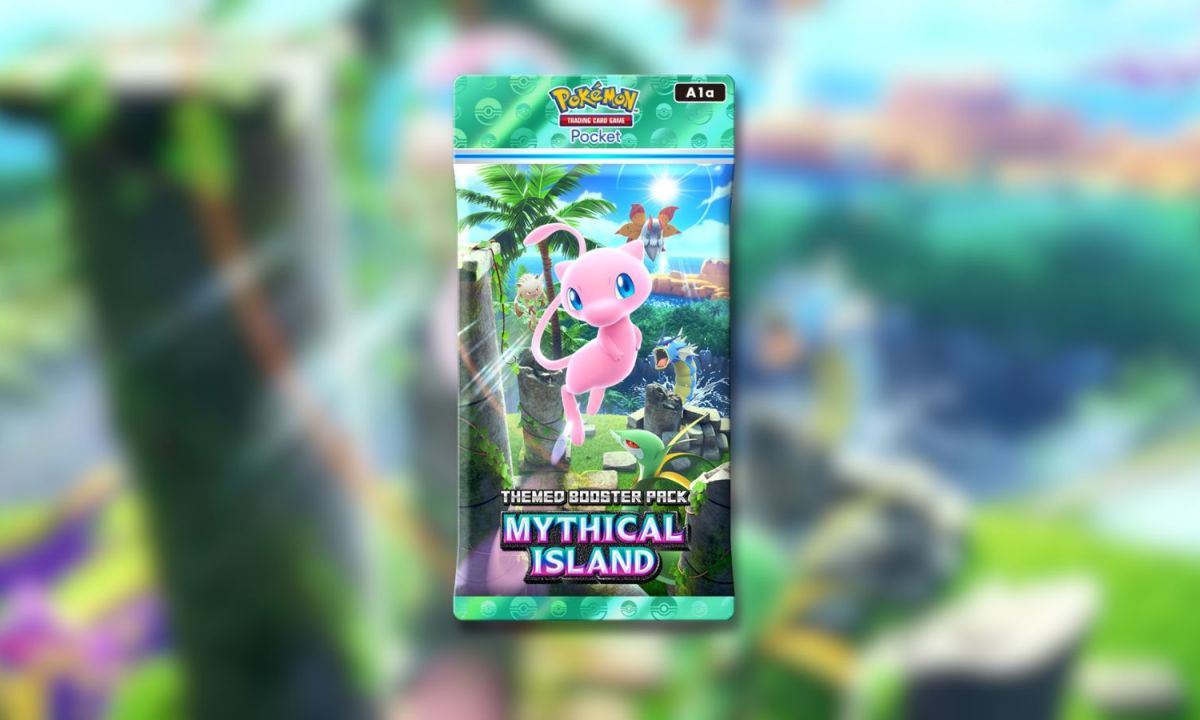 Mythical Island Booster Pack in Pokémon TCG Pocket.