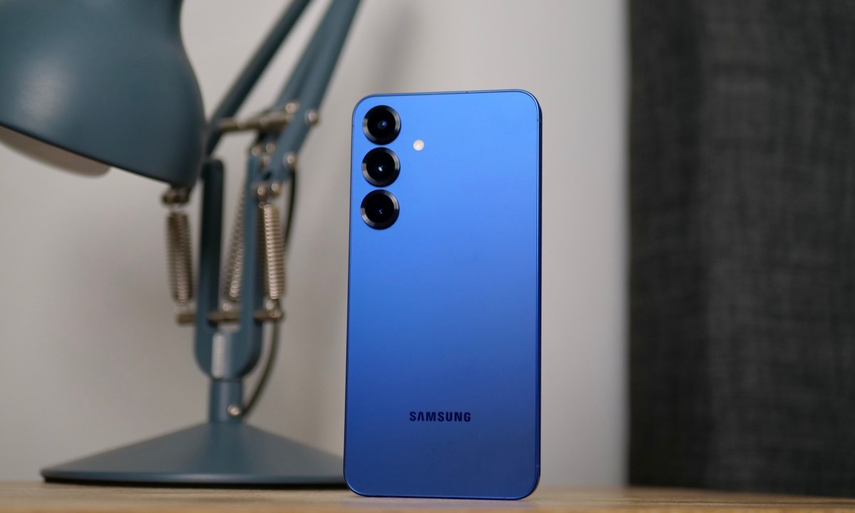 The back of the Samsung Galaxy S25 Plus.