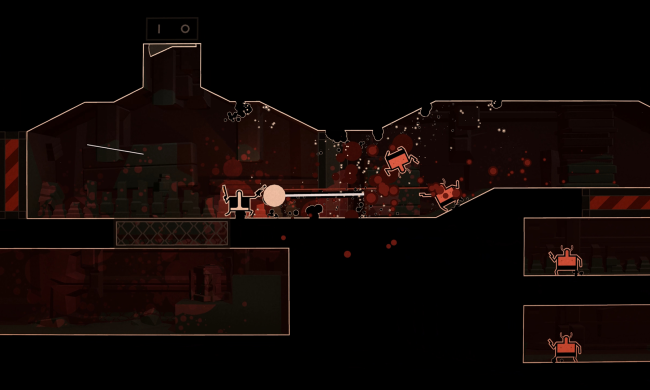 A man shoots demons in Shotgun Cop Man.