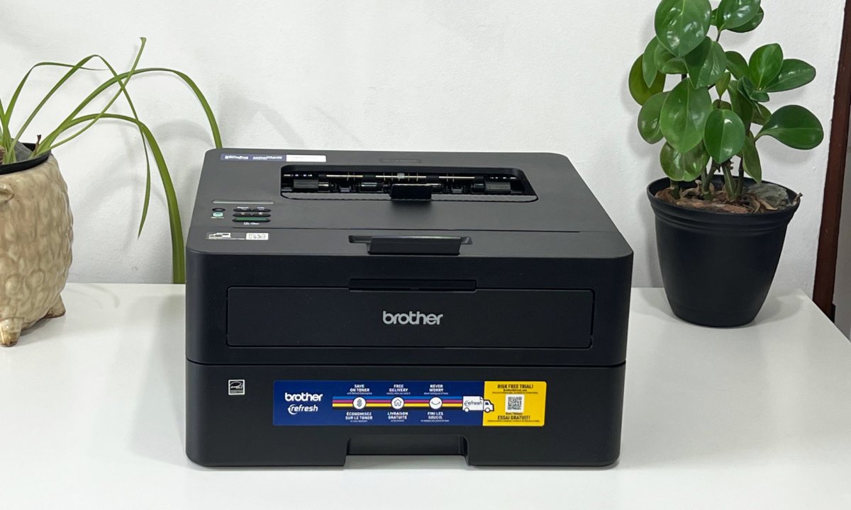 Brother's HL-L2460DW is a small, lightweight monochrome laser printer.