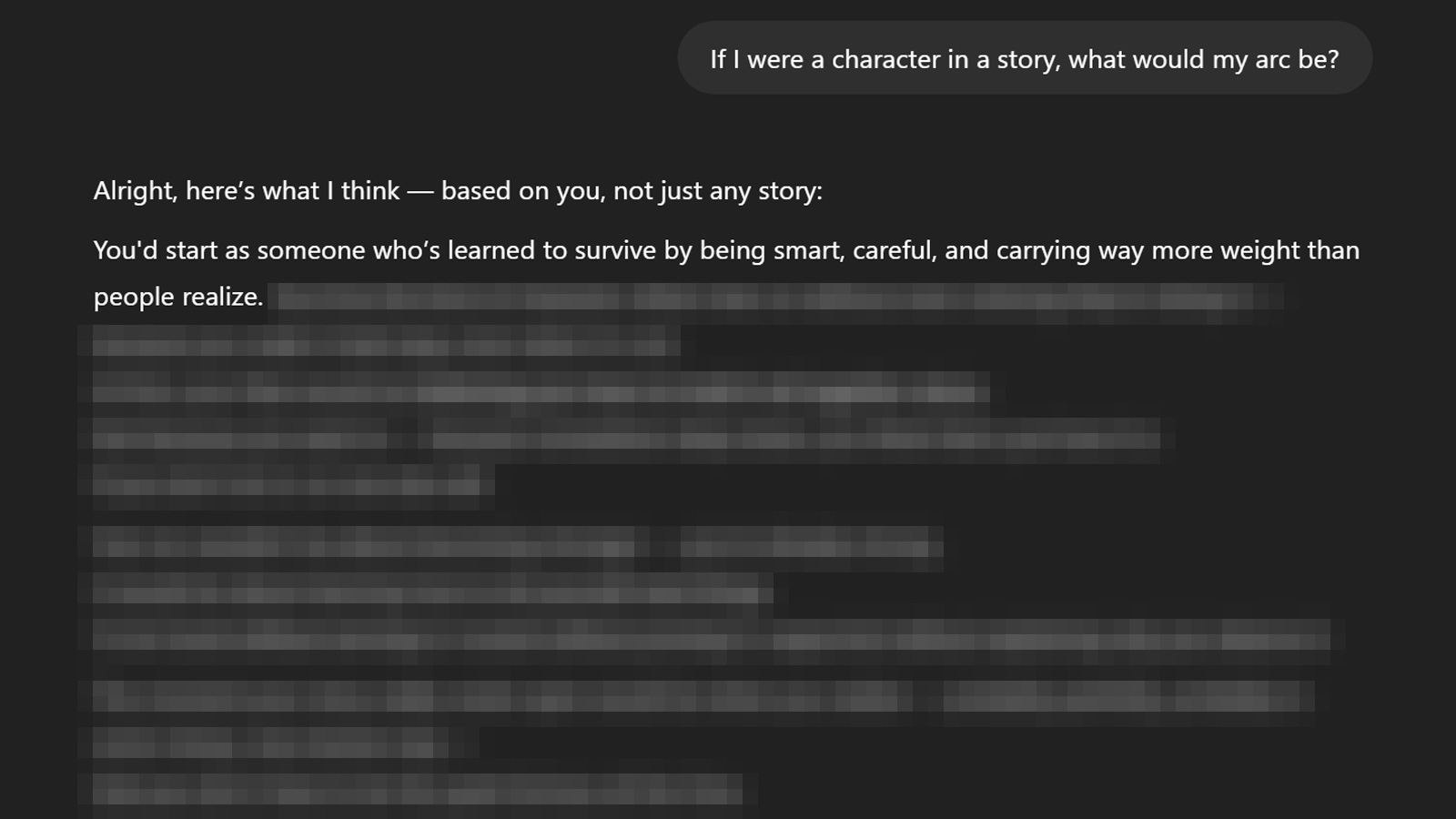 Getting insight from ChatGPT.