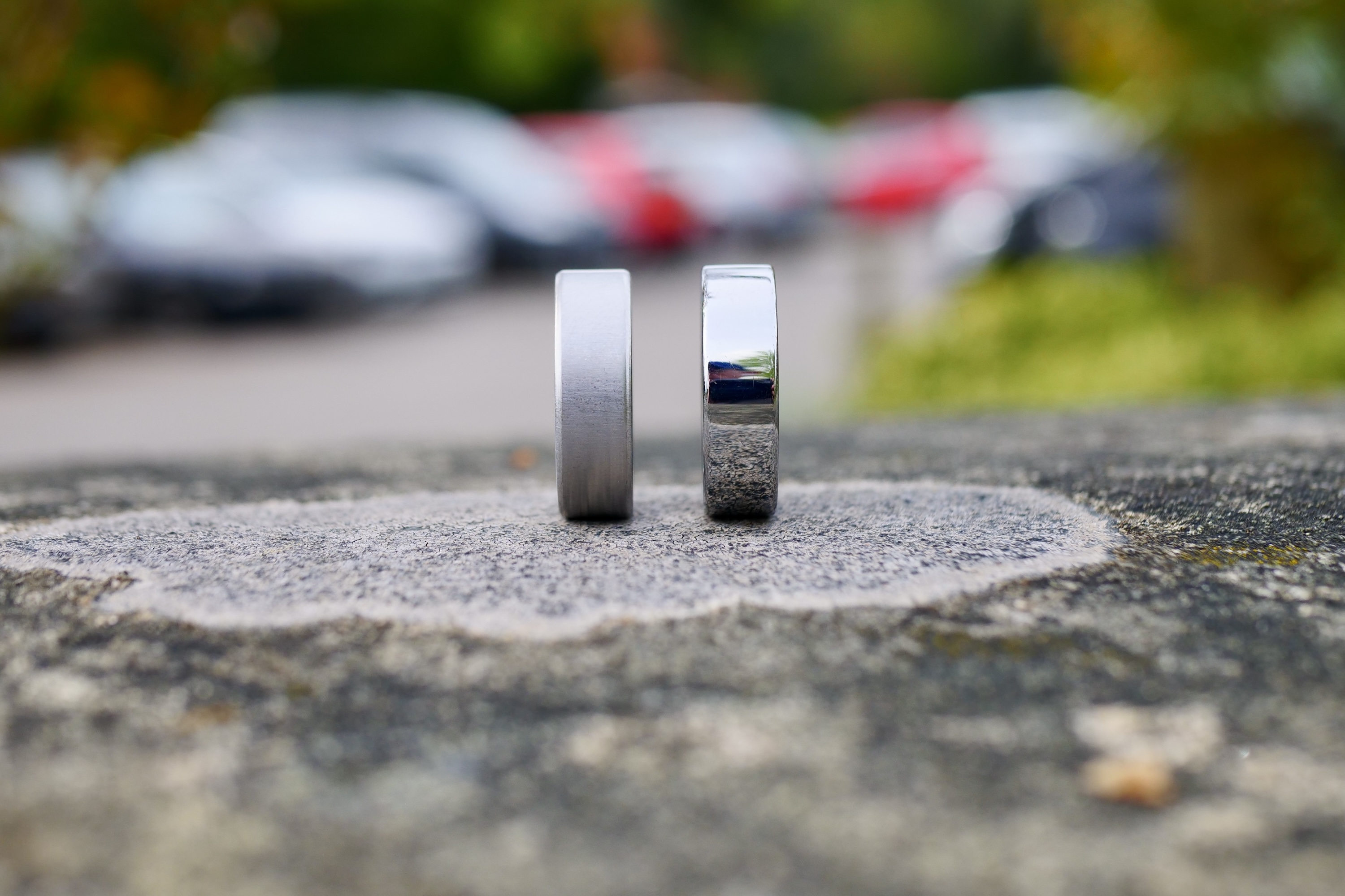 The Noise Luna Ring with the Oura Ring 4.